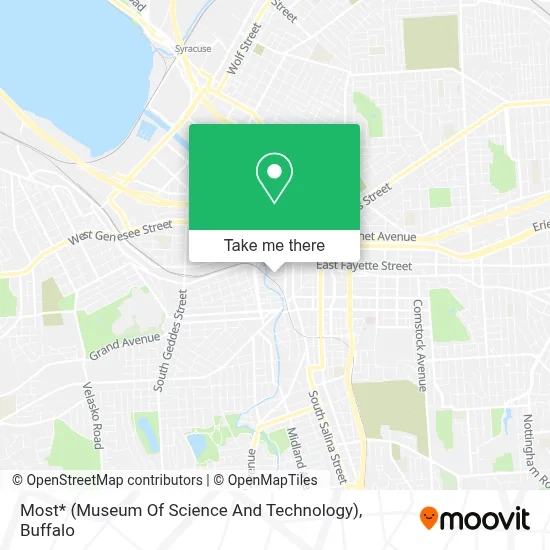 Most* (Museum Of Science And Technology) map