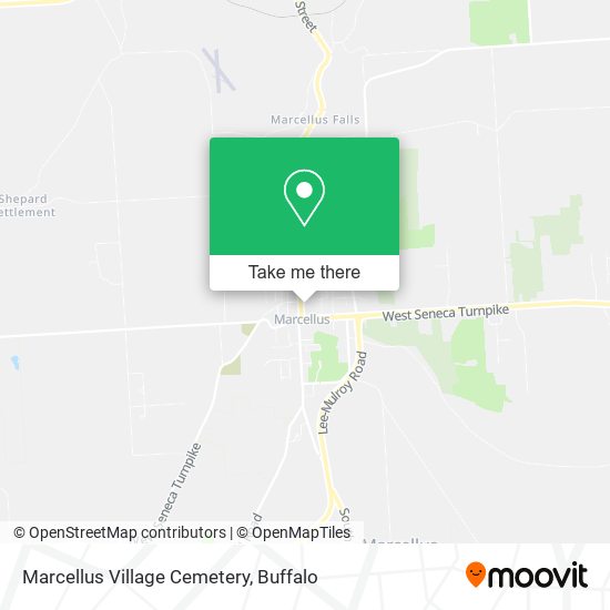 Marcellus Village Cemetery map