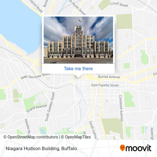 Niagara Hudson Building map