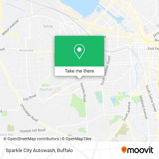 Mapa de Sparkle City Autowash