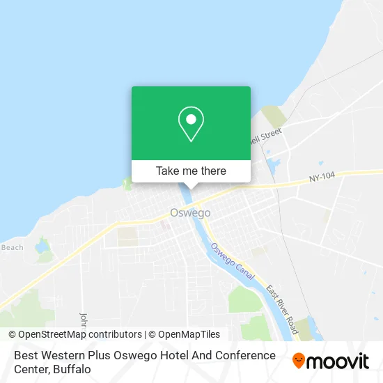 Best Western Plus Oswego Hotel And Conference Center map