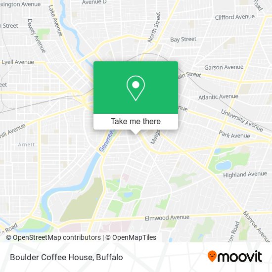 Boulder Coffee House map