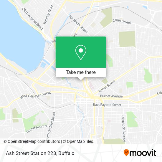Mapa de Ash Street Station 223