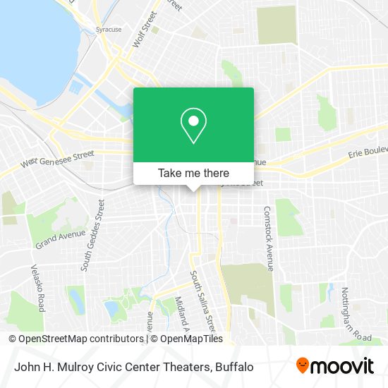 John H. Mulroy Civic Center Theaters map