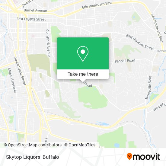 Mapa de Skytop Liquors