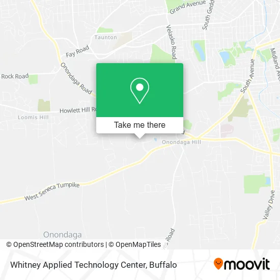 Whitney Applied Technology Center map