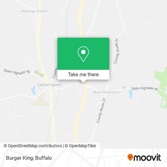 Burger King map