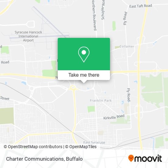 Mapa de Charter Communications