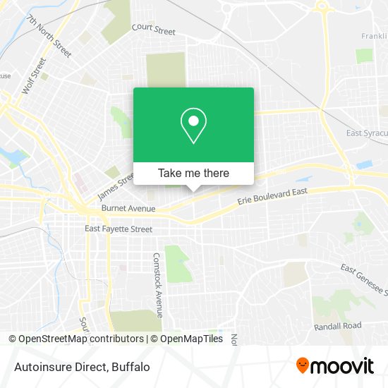 Autoinsure Direct map