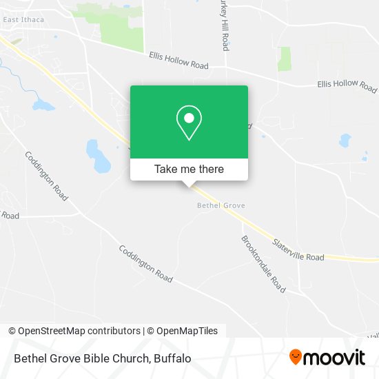 Bethel Grove Bible Church map