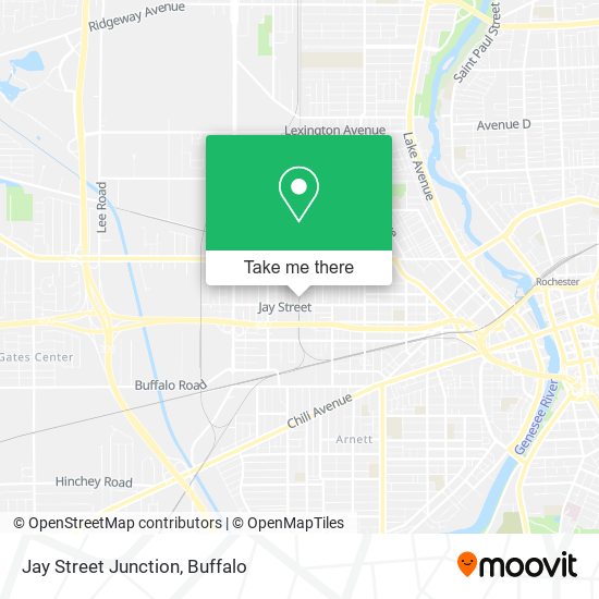 Mapa de Jay Street Junction