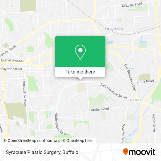 Mapa de Syracuse Plastic Surgery