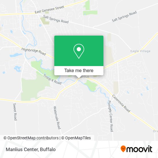 Manlius Center map