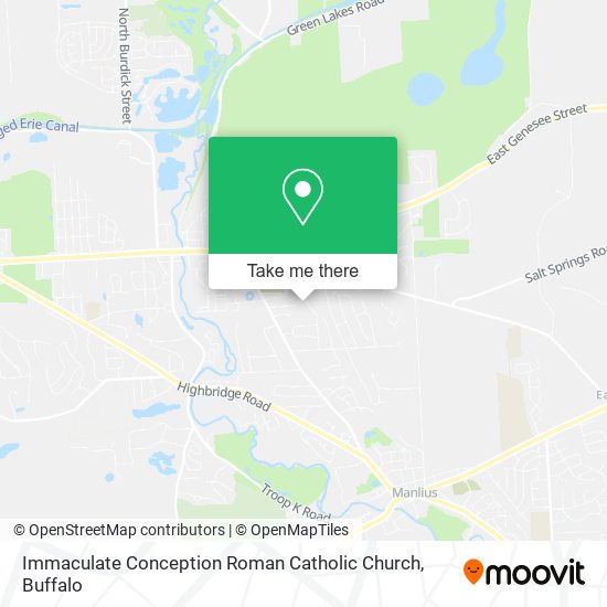 Mapa de Immaculate Conception Roman Catholic Church