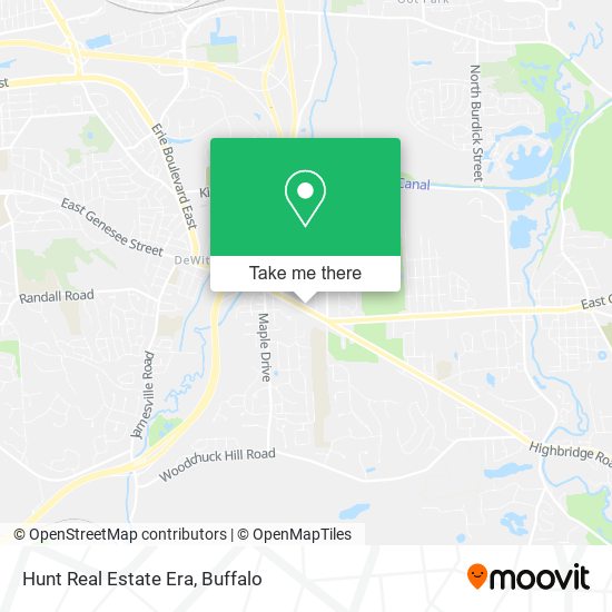 Hunt Real Estate Era map