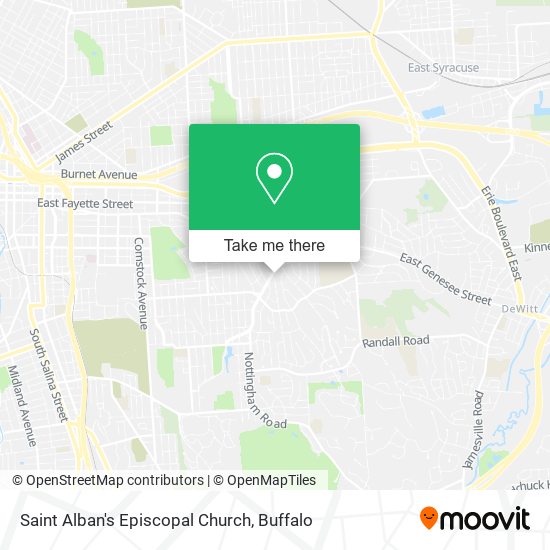 Mapa de Saint Alban's Episcopal Church