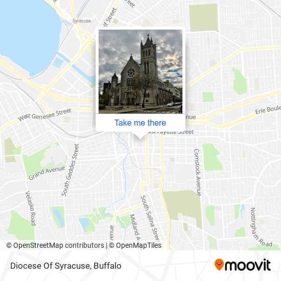 Diocese Of Syracuse map