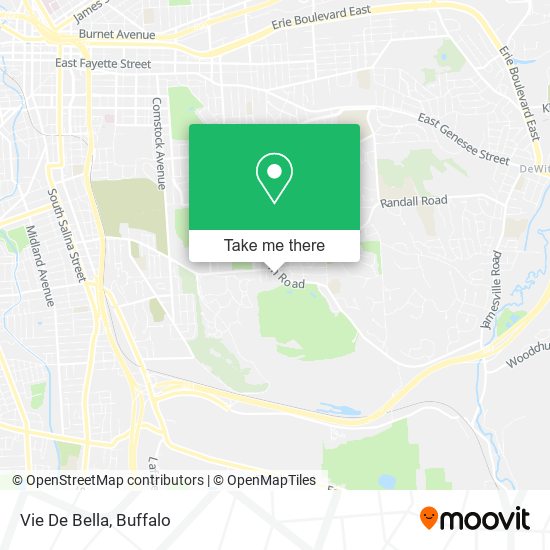 Mapa de Vie De Bella