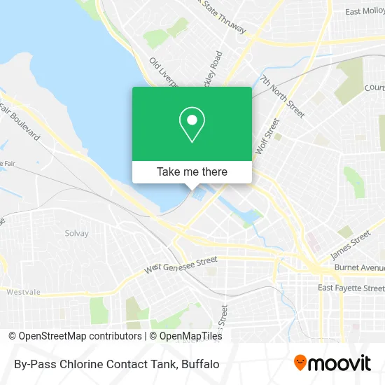 By-Pass Chlorine Contact Tank map