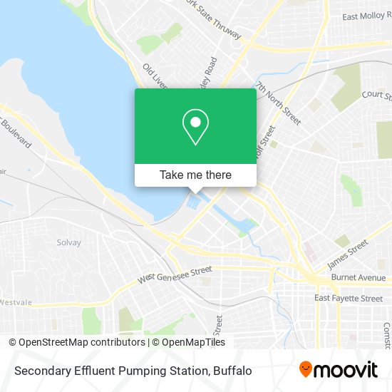 Mapa de Secondary Effluent Pumping Station