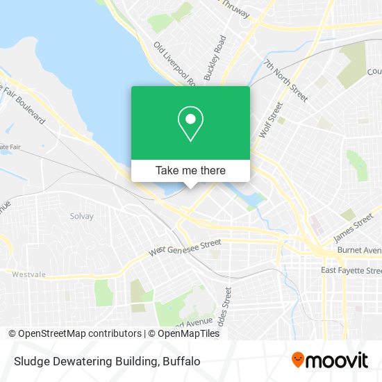 Mapa de Sludge Dewatering Building