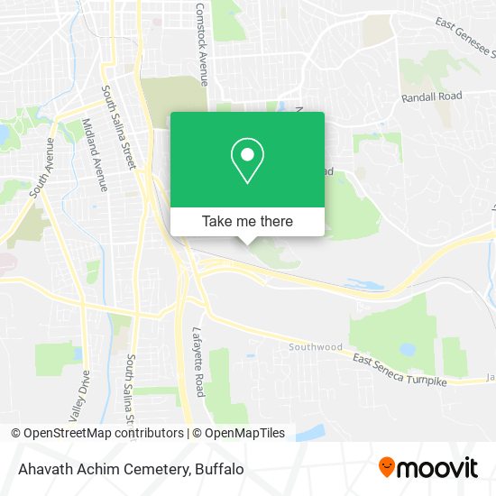 Mapa de Ahavath Achim Cemetery