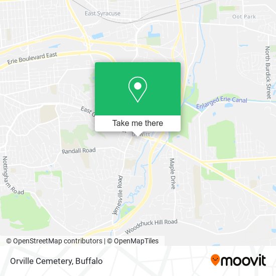 Mapa de Orville Cemetery
