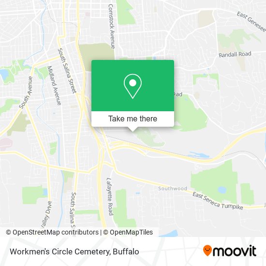 Workmen's Circle Cemetery map
