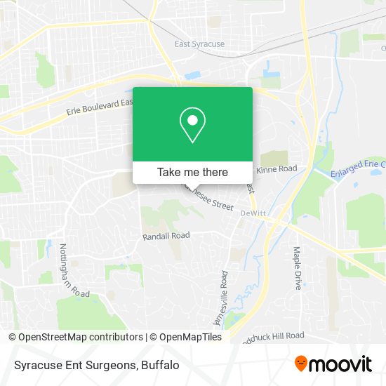 Syracuse Ent Surgeons map