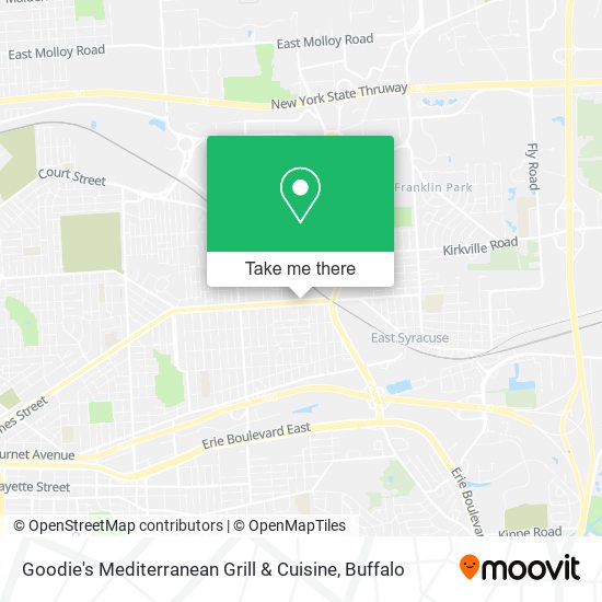 Goodie's Mediterranean Grill & Cuisine map