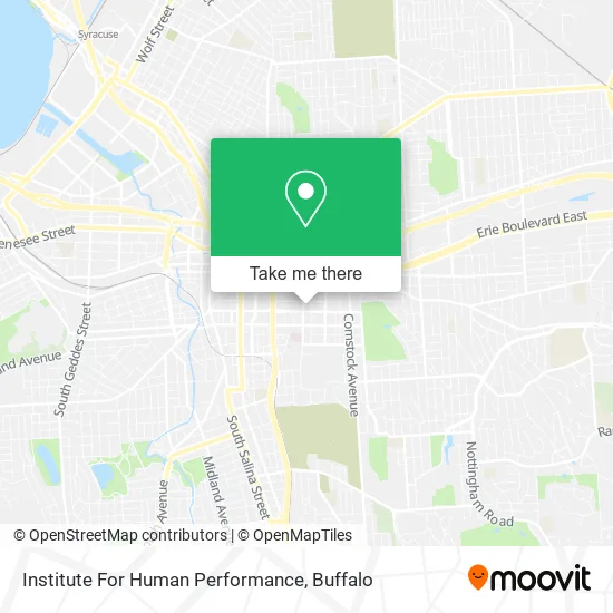 Institute For Human Performance map