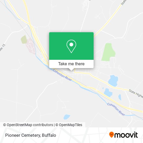 Pioneer Cemetery map