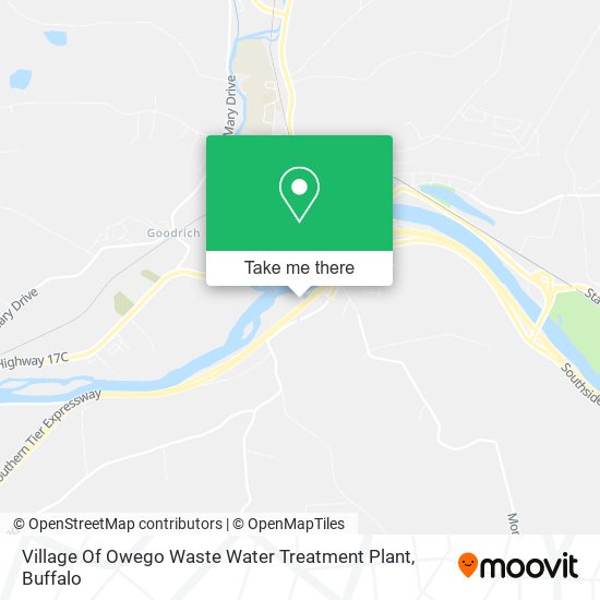 Village Of Owego Waste Water Treatment Plant map