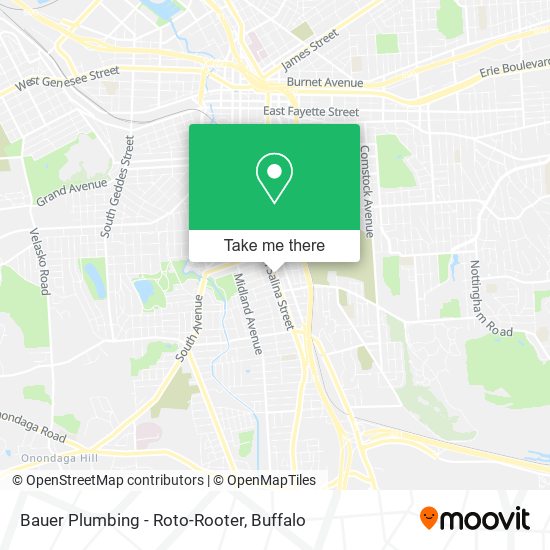 Bauer Plumbing - Roto-Rooter map