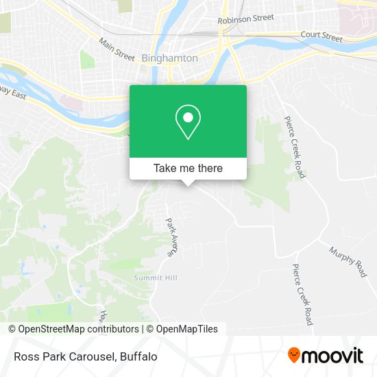 Mapa de Ross Park Carousel