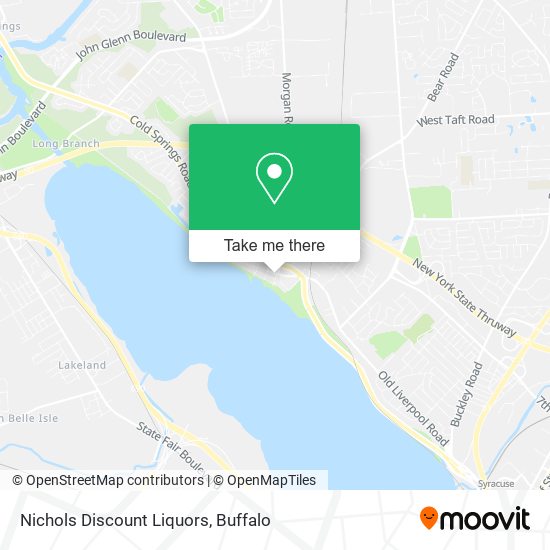 Mapa de Nichols Discount Liquors