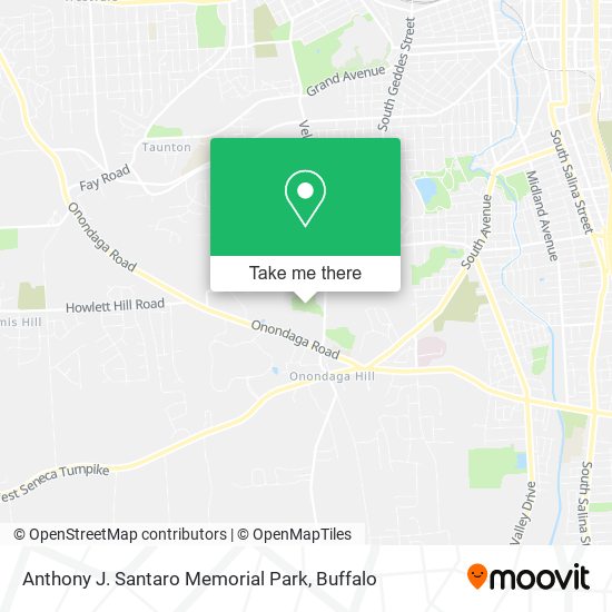 Anthony J. Santaro Memorial Park map