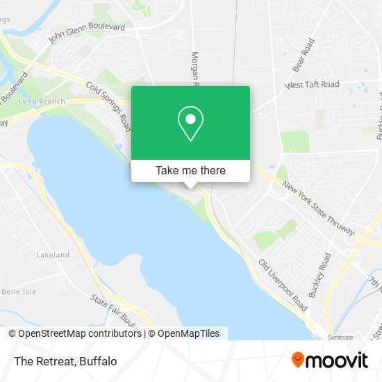 Mapa de The Retreat