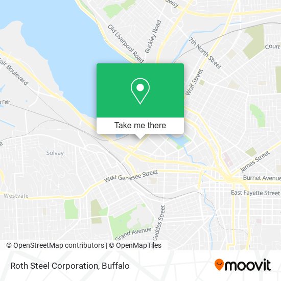 Mapa de Roth Steel Corporation