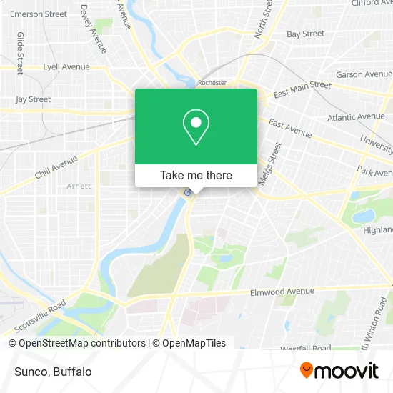 Sunco map