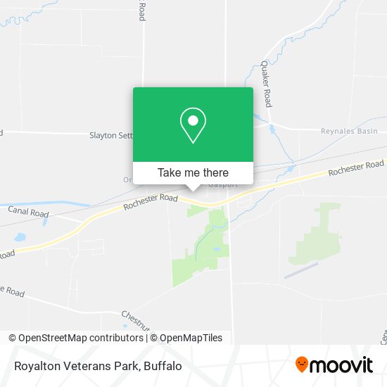 Royalton Veterans Park map