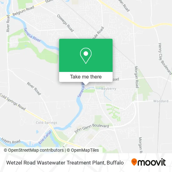 Mapa de Wetzel Road Wastewater Treatment Plant
