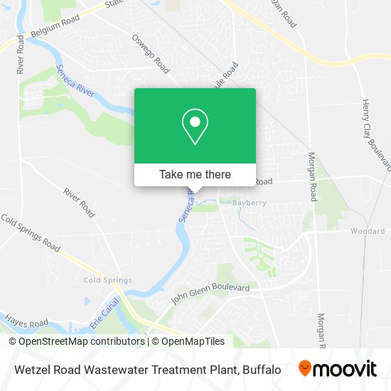 Wetzel Road Wastewater Treatment Plant map
