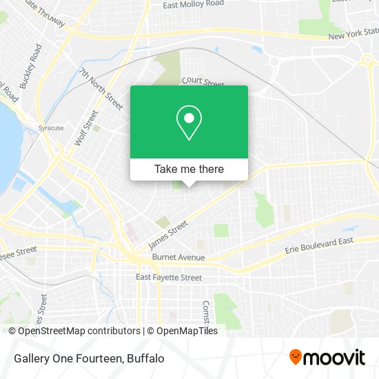 Gallery One Fourteen map