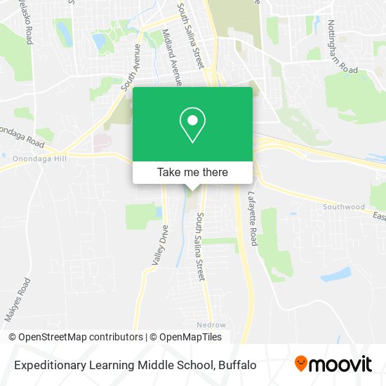 Expeditionary Learning Middle School map