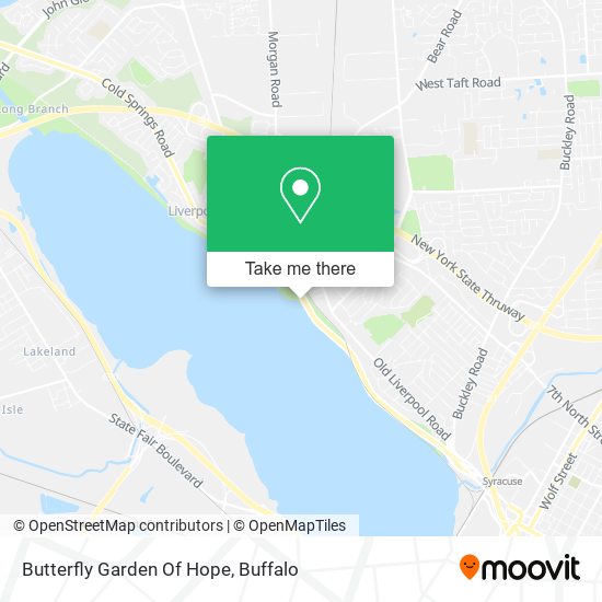 Butterfly Garden Of Hope map