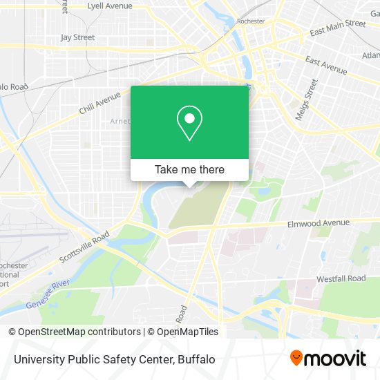 University Public Safety Center map