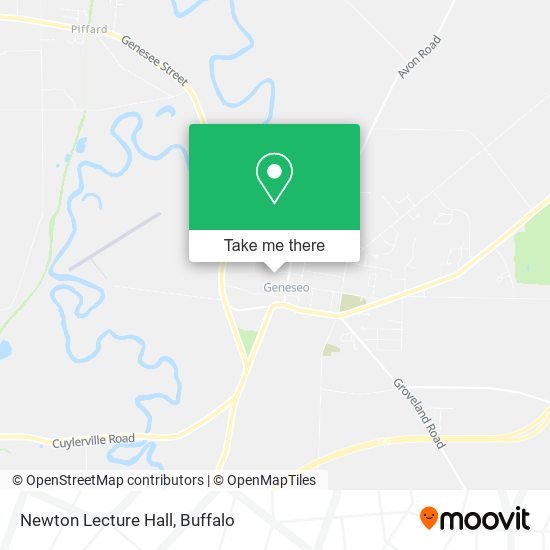 Newton Lecture Hall map