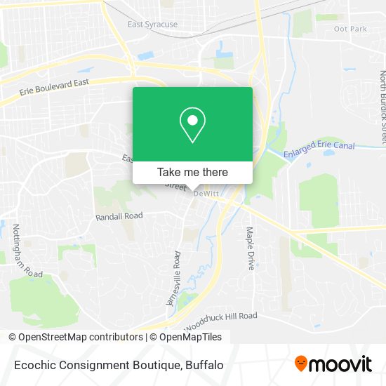 Mapa de Ecochic Consignment Boutique