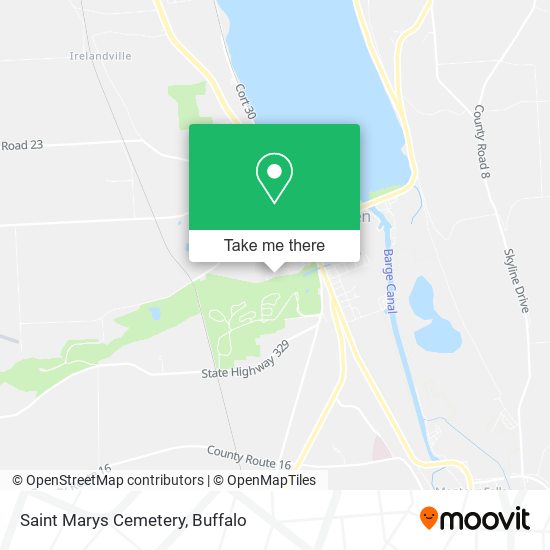 Saint Marys Cemetery map